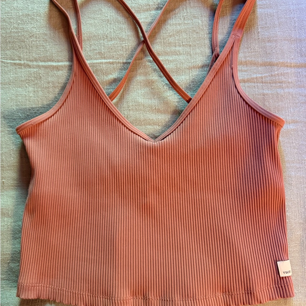 Set of 2! Vuori Rib Crop Tank M - Picture 5 of 7